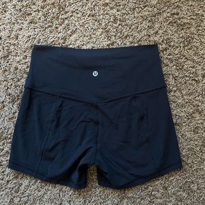 Lululemon Women's High-Rise Black Short size 8